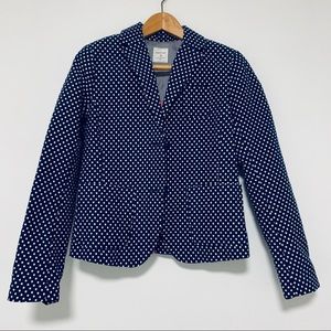 Gap polka dot blazer